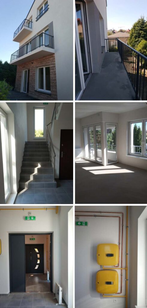 Mercbud - Polen, Zdunska Wola (Gebäudeaufbau, innenarbeiten)